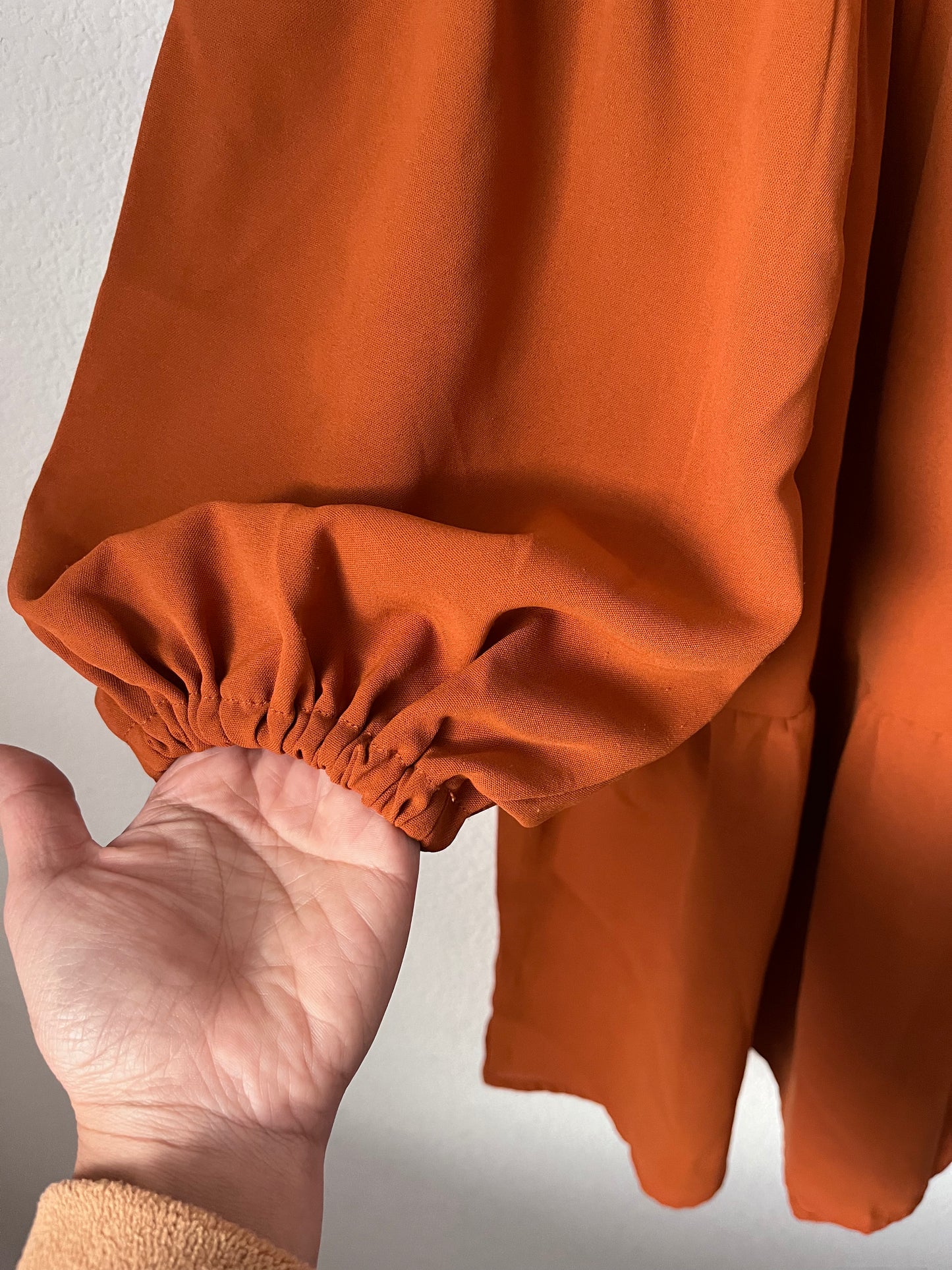 boho tiered dress (M)