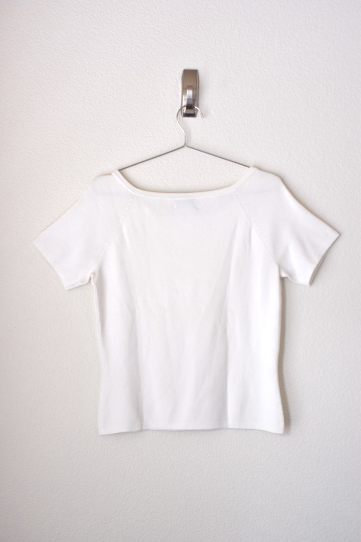 Pendelton white knit tee (S)