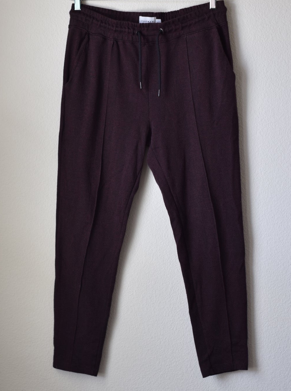 TOPMAN tapered joggers (L)