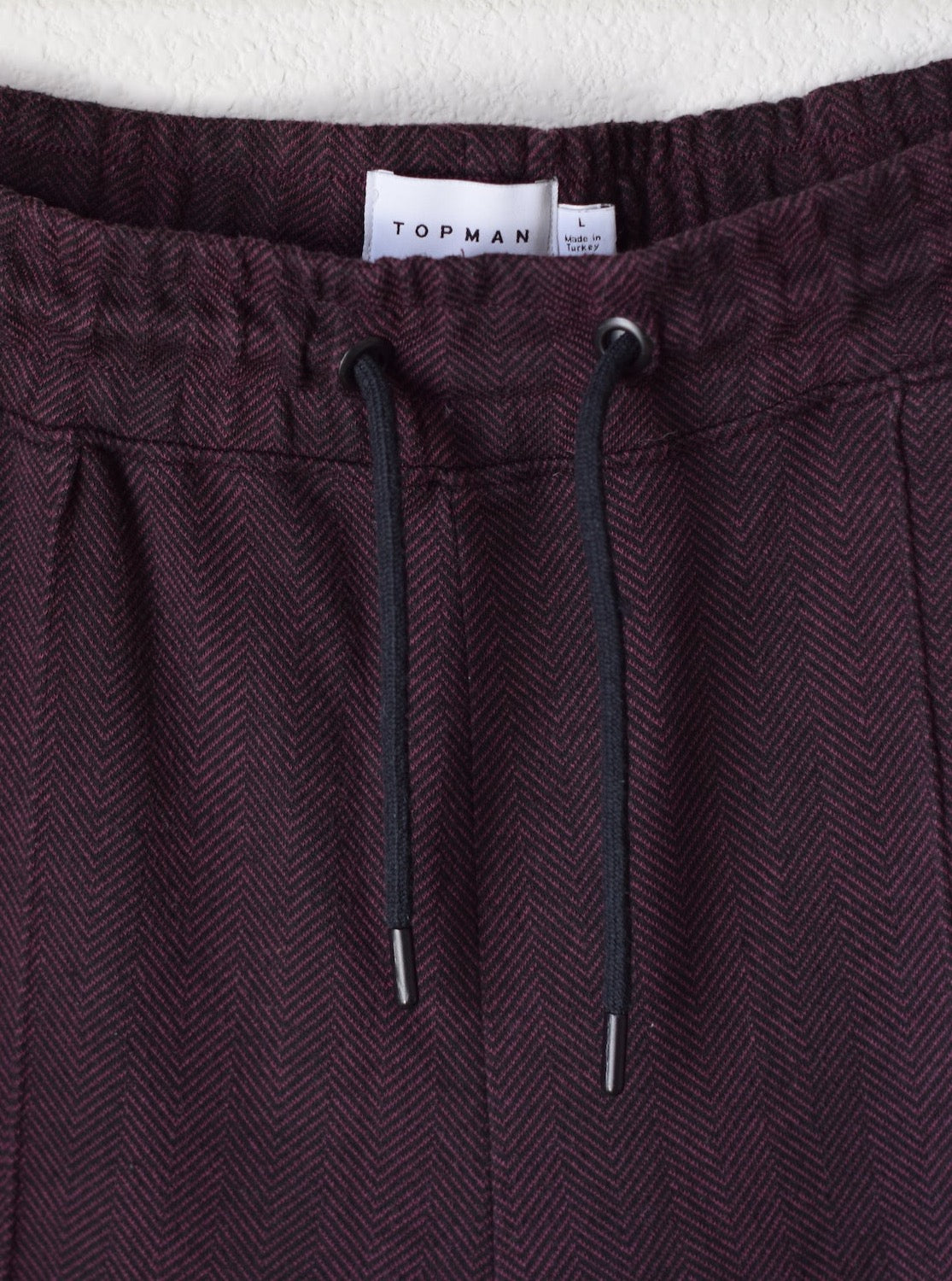 TOPMAN tapered joggers (L)