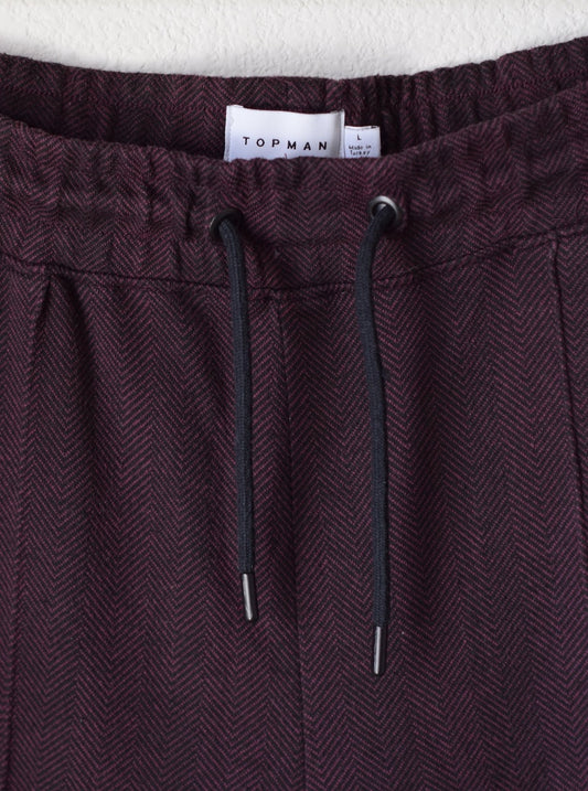 TOPMAN tapered joggers (L)