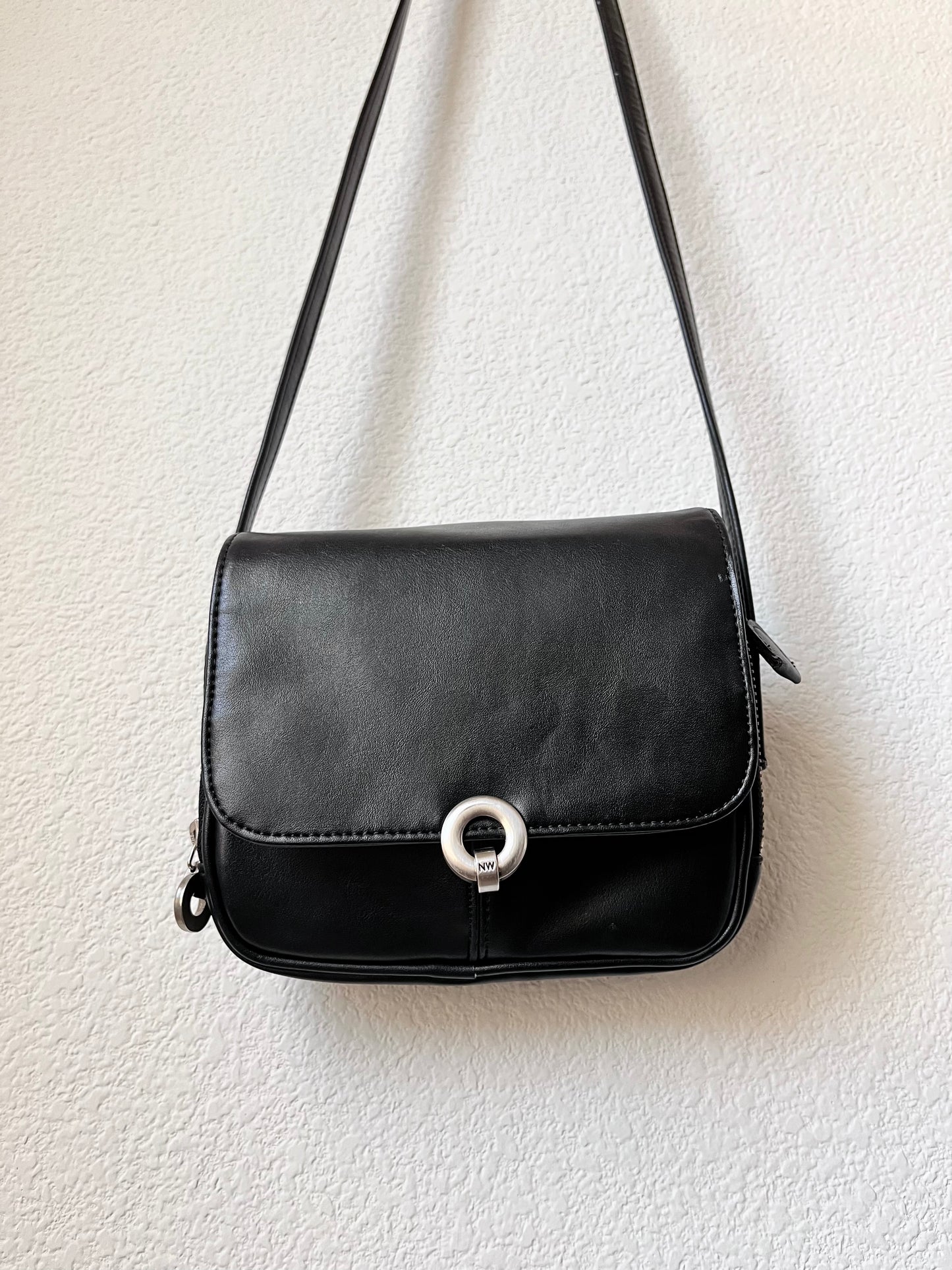 Vegan hot sale leather crossbody