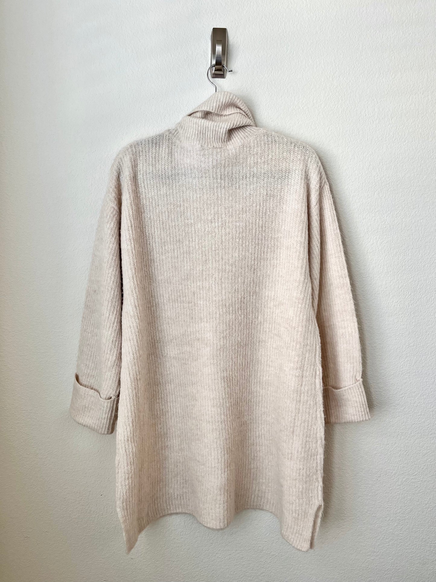 TOPSHOP turtleneck sweater dress (8-10)