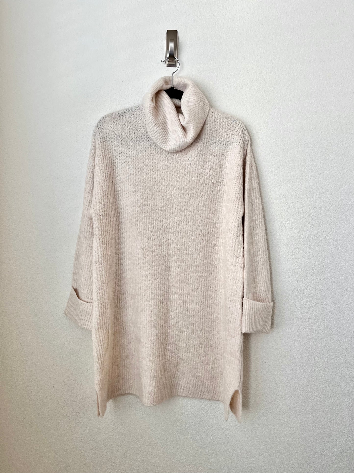 TOPSHOP turtleneck sweater dress (8-10)