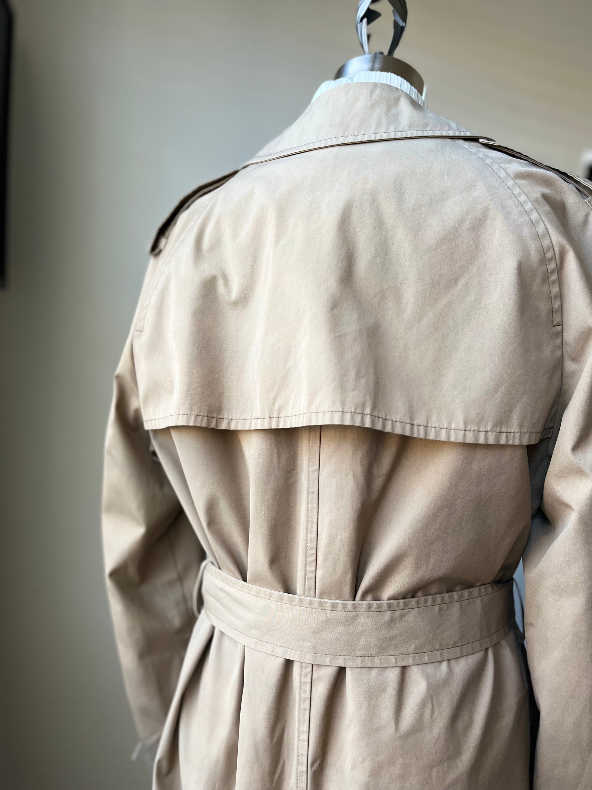 Vintage london fog trench 2025 coat