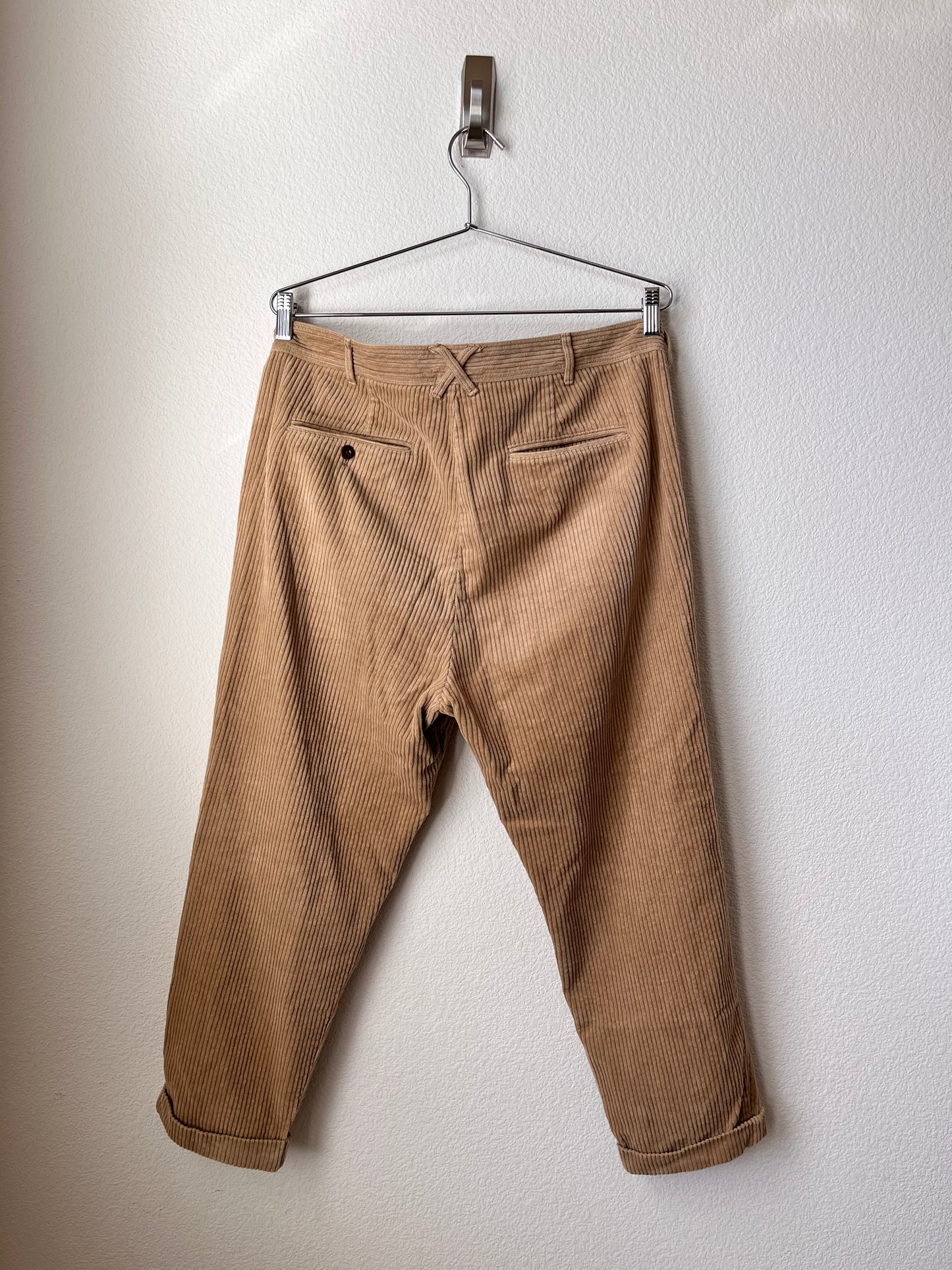 ALEX MILL standard pleat corduroy pants (34)